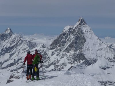 4000 du Mont-Rose à skis