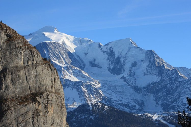 Le Mont-Blanc depuis Passy