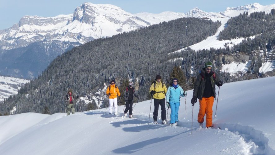 Initiation au ski de randonnée à Megève