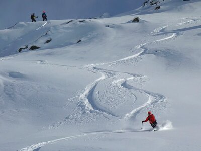 Raid à skis en Haute-Maurienne