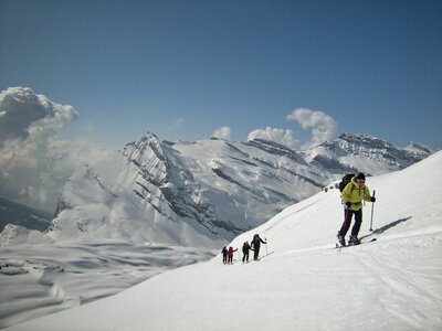 Raid à skis dans le Wildstrubel